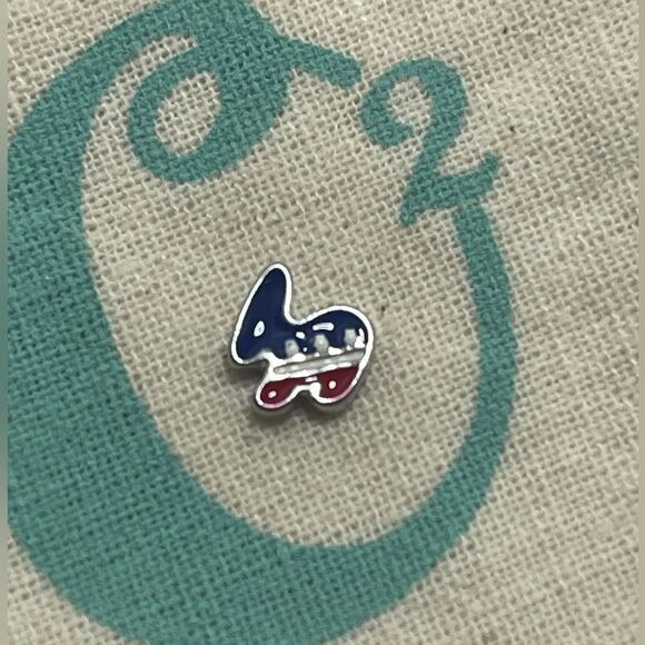 Origami Owl Retired Democrat Donkey Charm - Picture 1 of 2